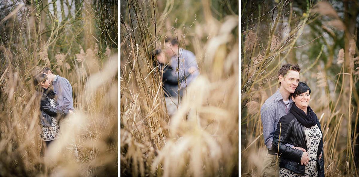 Pärchenshooting - langes Gras