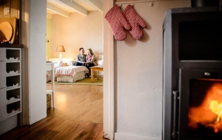 Probeshooting in einer Wohnung in einem alten Bauernhaus